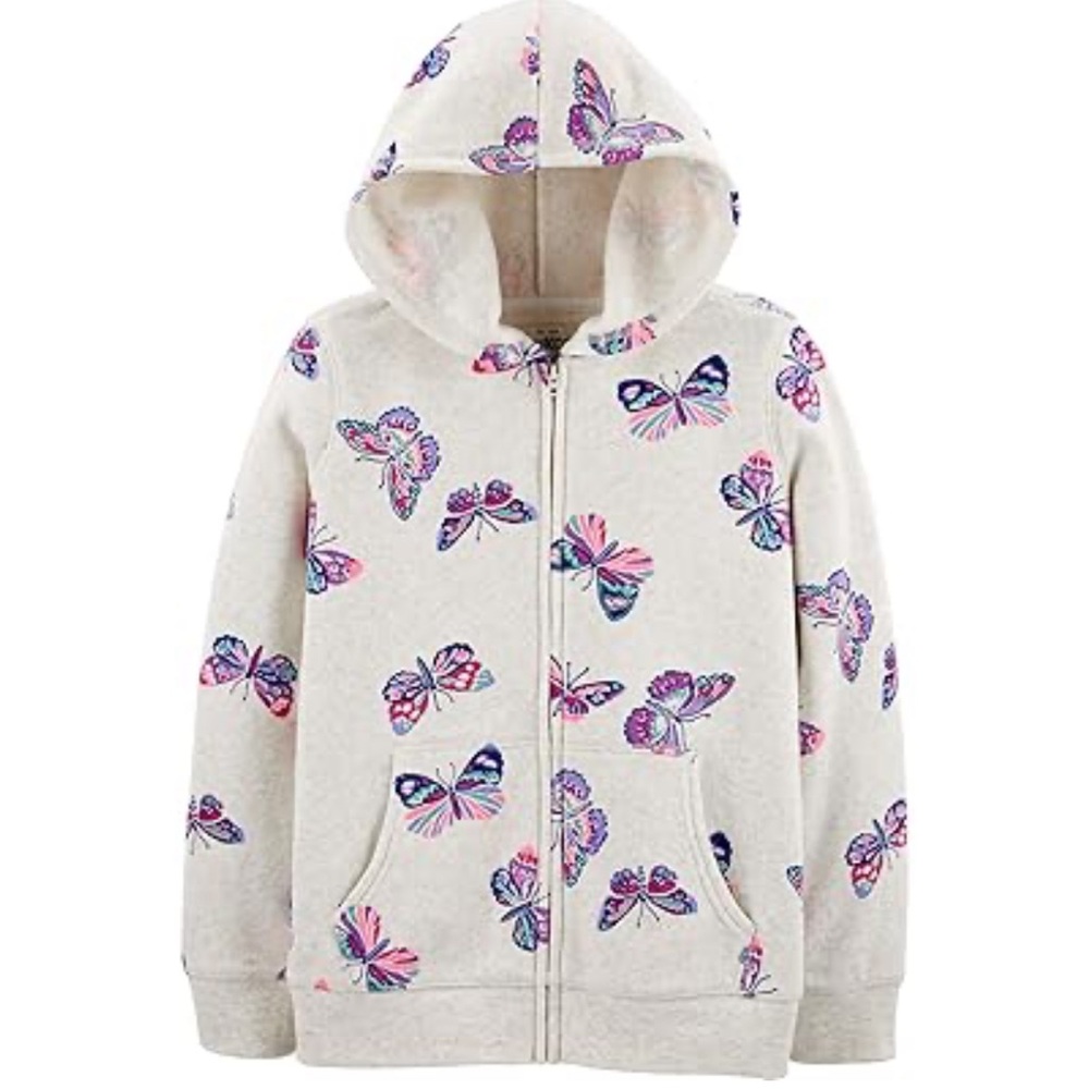 OshKosh butterfly hoodie 5t